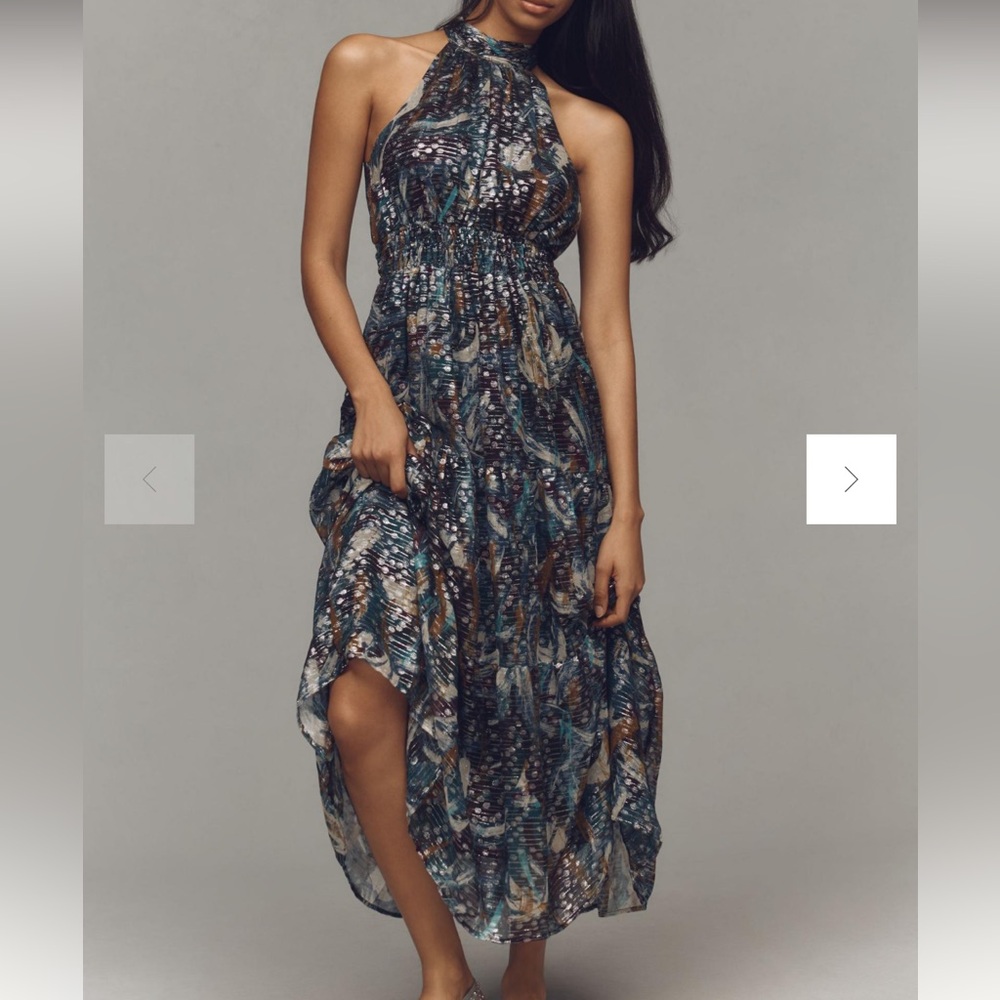 Anthropologie Somerset Halter Edition Dress